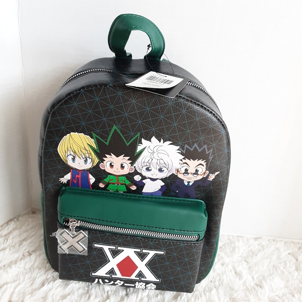 Hunter X Hunter Chibi Group Mini Backpack Nwt - image 7